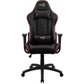 Resim Aerocool AC110BR Siyah-Kırmızı Hava Delikli Profesyonel Oyuncu Koltuğu 