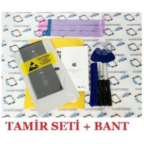 Resim iPhone 7 Uyumlu Plus Uyumlu Batarya Pil ( Tamir Seti ) 