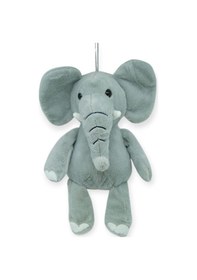 Resim Peluş Sevimli Hayvanlar 35 Cm - Fil Gri 