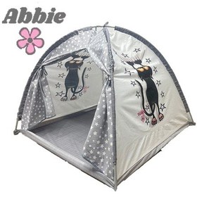 Resim Abbie Çocuk Oyun Çadırı Svm Siyah Kedi Eko Gri 