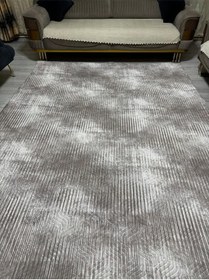 Resim Sarar 6m² Lastiksiz Halı Örtüsü Kahverengi 