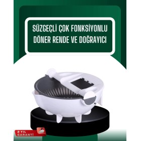 Resim Bilfold Çok Amaçlı Hazneli Sebze Rende Doğrayıcı ve Soyucu 