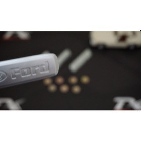 Resim Ford Logo Krom Metal Paspas Vidalı Logo 4 Lü Set 