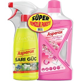 Resim Asperox Sarı Güç&Yüzey Temizleyici 1+1 L 