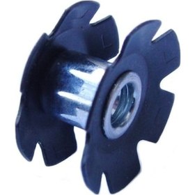 Resim Bisiklet Ön Çatal Yıldız Somunu Pro Starnut Alloy Siyah 