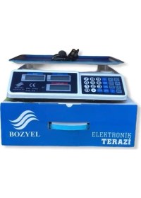 Resim Dijital Göstergeli Elektronik Bakkal Kasap Manav Terazisi 40 kg (5264) 