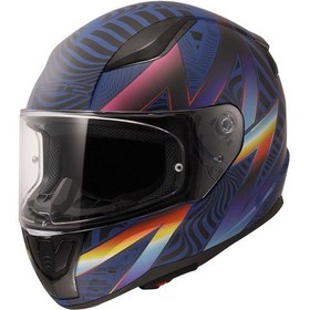 Resim LS2 Kask Ls2 Rapıd 2 Optık Mat Mavi-Mor 