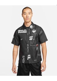 Resim Nike Kd Full-length Button Erkek Gömlek Siyah 