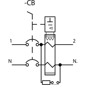Resim Siemens 2X40A 300MA Kaçak Akım Rölesi 