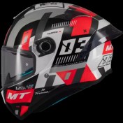 Resim mt Helmets Targo S B5 Kırmızı Sergio Garcıa Full Face Kask 