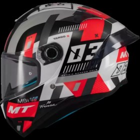 Resim mt Helmets Targo S B5 Kırmızı Sergio Garcıa Full Face Kask 