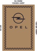Resim duha trend 35x50 120 Gr. Kraft Kağıt Oto Paspası Opel Dikey 100 Adet 