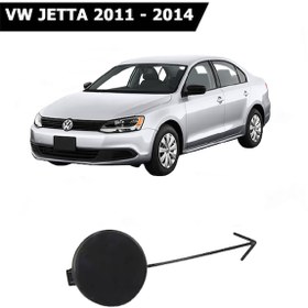 Resim Volkswagen Jetta Ön Tampon Çeki Demir Kapagi Siyah 2011 - 2014 457199908 