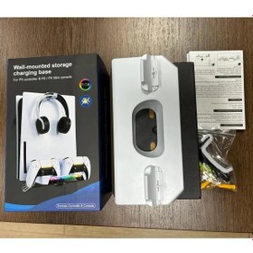 Resim Lumaworld Ps5 Duş Şarj İstasyonu: Hızlı Şarj, Rgb Aydınlatma, Kulaklık Askısı, Güçlü Metal 