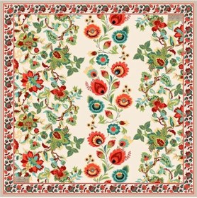 Resim Sura İpek - 90x90 -2400 - 90 X 90 / Kiremit - 02 Kiremit - 02 