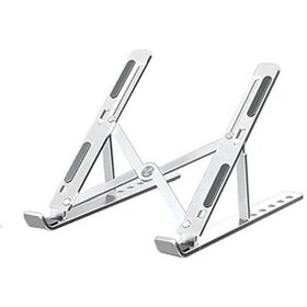 Resim 10-15.6'' Alüminyum Katlanabilir Laptop Standı, Taşınabilir 
