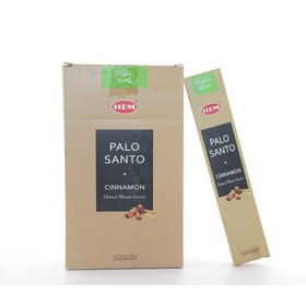 Resim Hem Organic Blend Series Palo Santo Cinnamon Masala Aromalı Çubuk Tütsü 