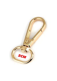 Resim Orhan Çanta 2 Cm Metal Çanta Askısı Istakoz Kanca Aksesuar 5 Adet Altın- Metal Aksesuar Altın 