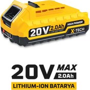 Resim İBTAŞ Sgs5497 - 20 Volt 2 Amper Yedek Akü Batarya 