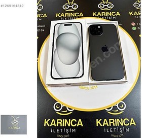 Resim Apple iPhone 15 İkinci El TR | 128 GB | Siyah 