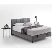 Resim Yataş Bedding Wool Sense Çift Kişilik Baza - Başlık Set - Koyu Gri 