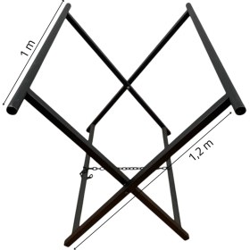 Resim Katlanabilir Iskelet Pdr Tamir Sehpası - 1 x 1,5 