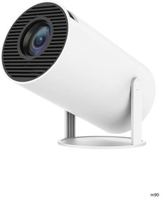 Resim M90 Taşınabilir Sinema Projektörü 1280 * 720P Ev Sineması Bluetooth Android 11 Akıllı Projeksiyon Wifi 