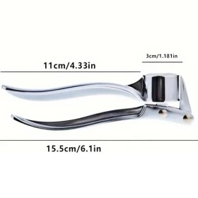 Resim Microcase Paslanmaz Çelik Sarımsak Ezme Aleti Rendesi - AL4704 