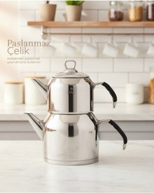 Resim Star Maxi Çaydanlık Aile Boyu Metalik 