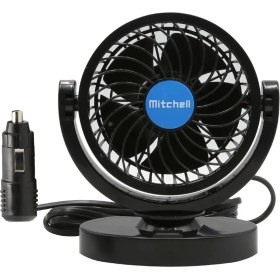 Resim Mitchell HX-T305 12V 4 Inç Hızkı Turbo Gibi Araç Fanı Araç Vantilatör – Serinliğin Yeni Adı! 