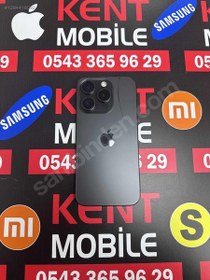 Resim Apple iPhone 15 Pro İkinci El YD | 128 GB | Siyah 