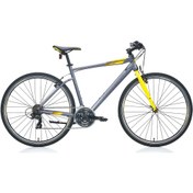 Resim Carraro Sportive 321 520h 28" 21-v Vb Mat Antrasit-sarı-koyu-sarı Trekking Bisikleti 