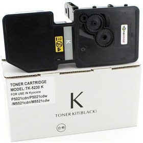 Resim Kyocera Ecosys P5021Cdn Uyumlu Toner Siyah / Tk-5230 