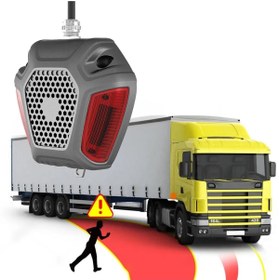 Resim Powermaster PM-21671 Tır - Kamyon Kör Nokta Uyarı Ve Acil Aydınlatma Cihazı - Sensörsüz (Türkçe Dil) 