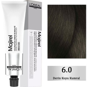Resim Loreal Professionnel Majirel Funda Coloration Creme Saç Boyası No: 6.0 Derin Koyu Kumral 60ml 