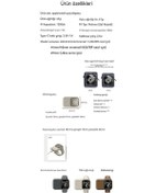 Resim Ankatek Maoyaya İos Uyumlu Mini Watch Powerbank, Kablosuz Şarj Aleti 44/45/46 Mm - Gece Mavisi 