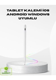 Resim Diğer Type-c Şarjlı Dokunmatik Kalem İpad, İphone Ve Android Uyumlu, Sessiz Çalışan 