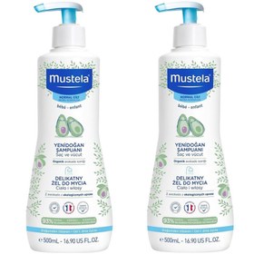 Resim Mustela Gentle Cleansing Gel Yenidoğan Saç Ve Vücut Şampuanı 500 ml 2 ADET 
