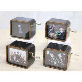 Resim Büro Ev Ofis Hediye İçin Demon Slayer Tasarım Müzik Kutusu 