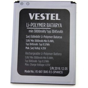 Resim Tkgz Vestel Venüs V3 5580 Batarya Pil 