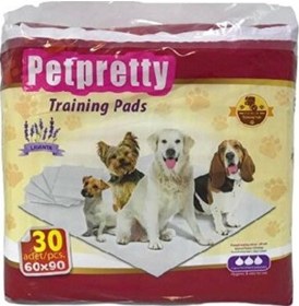 Resim Petpretty Lavanta Kokulu Köpek Pedi 60 x 90 CM 30'lu 