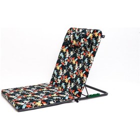 Resim Herrmen Portatif Kademe Ayarlı Yastıklı ve Minderli Şezlong 