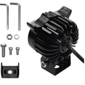 Resim Off Road Sis Lambası 40w Beyaz-amber Çakarsız 12-30v 1 Adet 