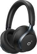 Resim Soundcore by Anker Space One Kulak Üstü Bluetooth Kulaklık, Aktif Gürültü Önleyici Kulaklık, 2 Kat Daha Güçlü İnsan Sesi Azaltma, 40 Saat ANC Çalma Süresi, Jet Siyah 