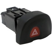 Resim Synodicmonth Renault Megane I Ba0 Ba1 Da0 Da1 Ea0 Ea1 1995-2003 Lhd İçin Araç Tehlike Uyarı Işığı Anahtar Düğmesi 7700435867 
