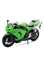 Resim PopŞeker Kawasaki ZX-10R 2006 1:12 Ölçekli Die-Cast Model ile Motosiklet Tutkunu Olun! 