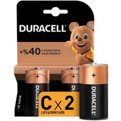 Resim Duracell C Boy Pil 1,5V 2 Adet 