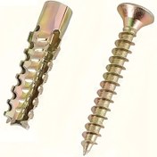Resim Heavy-Duty Testere Dişi Gecko Genleşme Cıvataları - Beton, Hafif Tuğla & Köpük Duvarlar için Düz ve Phillips Başlı Galvanizli Metal Vidalar - Anti-Sismik, Yüksek Torklu Sabitleme, Kolay Kurulum (Alet Gerekmez), Antiseysmik Bağlantı Elemanları, Güvenli Sabitleme, Güvenilir Çapaklama, DIY Tutkunları 