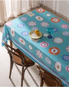 Resim Madame Coco Souane Masa Örtüsü - Turkuaz - 150x250 Cm 8684427278086 Yeşil 