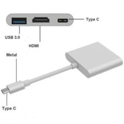 Resim yakuppolt Type-c Hdmi Görüntü Aktarıcı , 4k Hdr Destekli Hdmı Çıkışı, Usb Çıkışı Type-c Çevirici, Dönüştürücü 